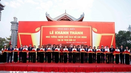General Secretary To Lam attends inauguration of the Memorial House for President Ho Chi Minh at E2 Hill Relic