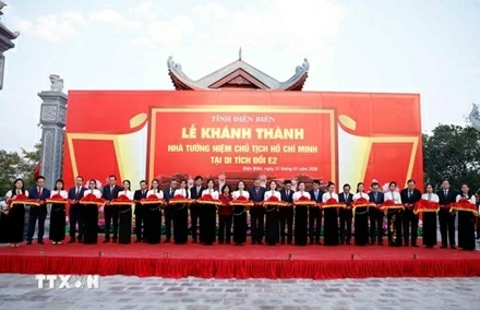General Secretary To Lam attends inauguration of the Memorial House for President Ho Chi Minh at E2 Hill Relic