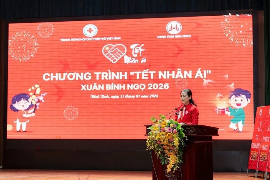 Inauguration of the 'Compassionate Tet' Program for the Year of the Horse 2026 at the Central Level in Ninh Binh Inauguration of the 'Compassionate Tet' Program for the Year of the Horse 2026 at the Central Level in Ninh Binh