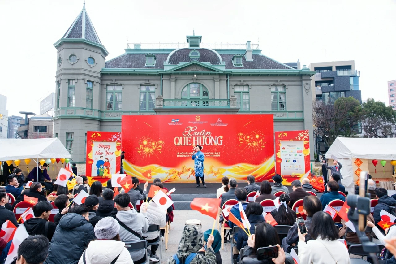 Homeland Spring 2026 in Fukuoka: Bringing the spirit of Vietnamese Tet to the heart of Kyushu, Japan