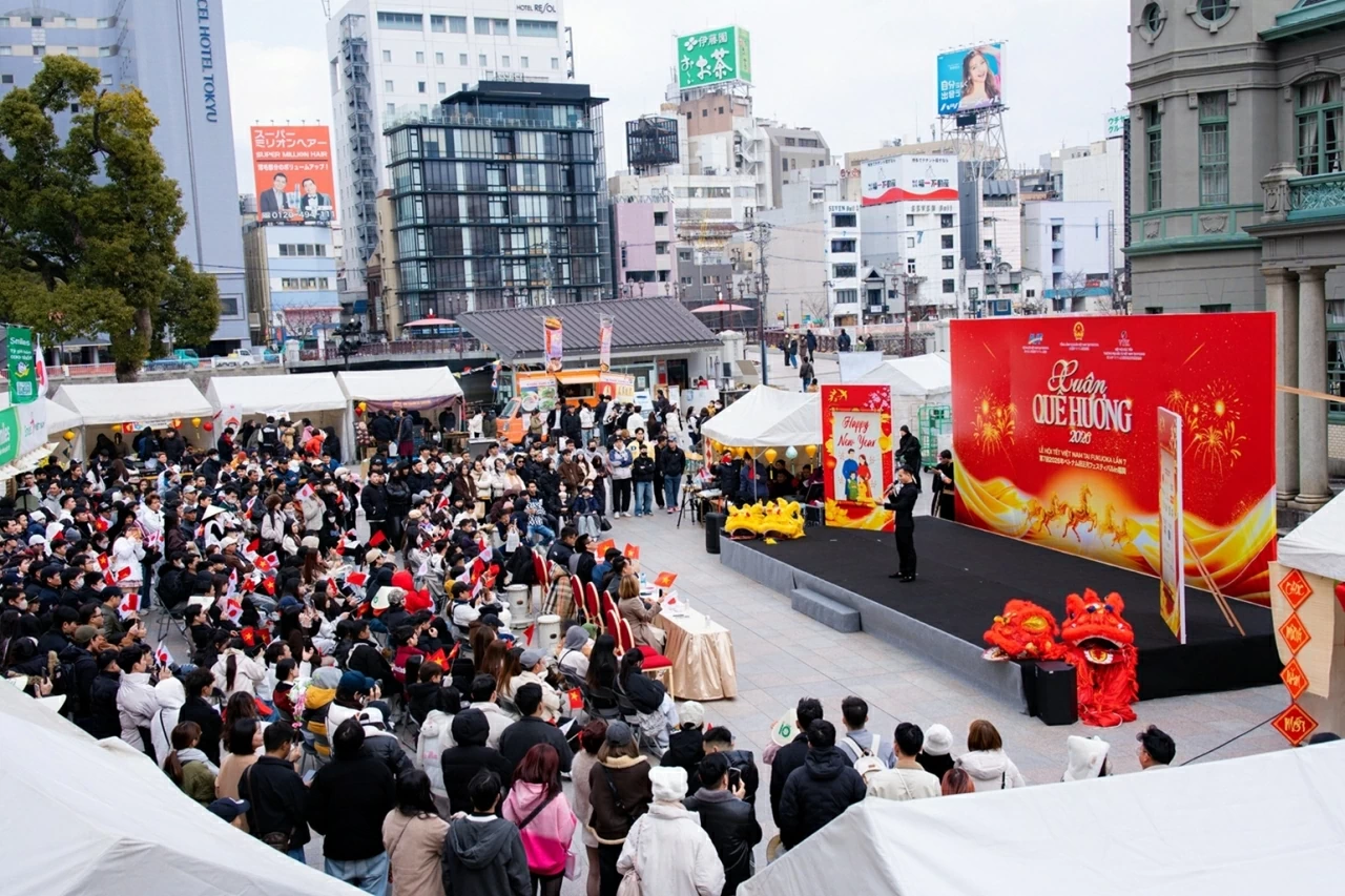 Homeland Spring 2026 in Fukuoka: Bringing the spirit of Vietnamese Tet to the heart of Kyushu, Japan Homeland Spring 2026 in Fukuoka: Bringing the spirit of Vietnamese Tet to the heart of Kyushu, Japan