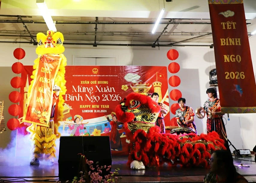 Vietnamese community in the UK welcomes the Lunar New Year of the Horse 2026
​