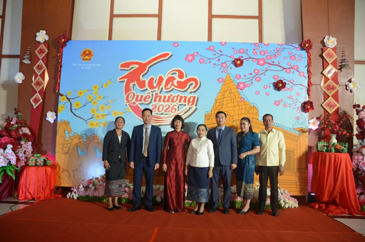 Homeland Spring 2026 in Pakse: Joyful over the success of the 14th National Party Congress