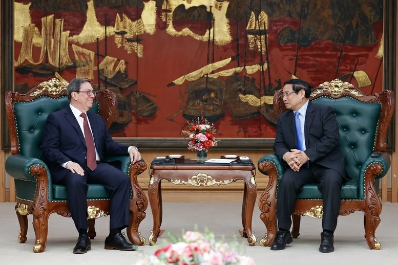 PM Pham Minh Chinh welcomes Cuba's Special Envoy, calls for a stronger transformation in Vietnam-Cuba Economic and Trade Cooperation
