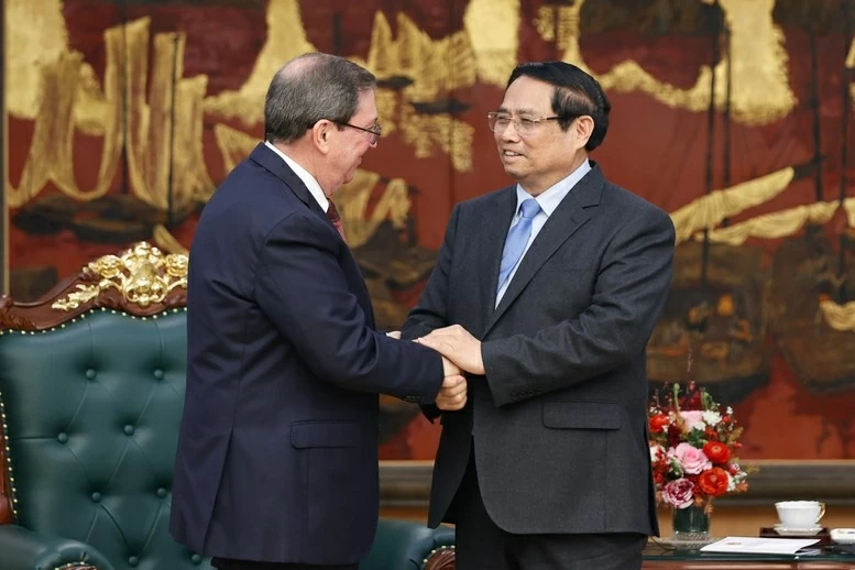 PM Pham Minh Chinh welcomes Cuba's Special Envoy, calls for a stronger transformation in Vietnam-Cuba Economic and Trade Cooperation PM Pham Minh Chinh welcomes Cuba's Special Envoy, calls for a stronger transformation in Vietnam-Cuba Economic and Trade Cooperation