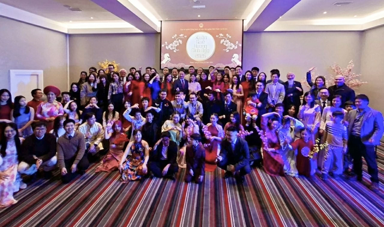 The first Homeland Spring in Ireland: A warm and vibrant Vietnamese Tet