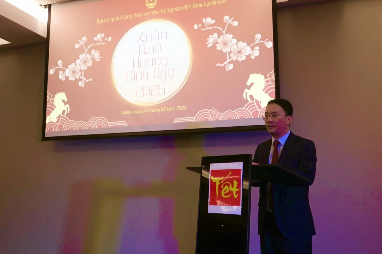 The first Homeland Spring in Ireland: A warm and vibrant Vietnamese Tet The first Homeland Spring in Ireland: A warm and vibrant Vietnamese Tet