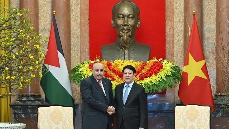 President Luong Cuong receives Speaker of the Jordanian House of Representatives Mazen Turki El Qadi
