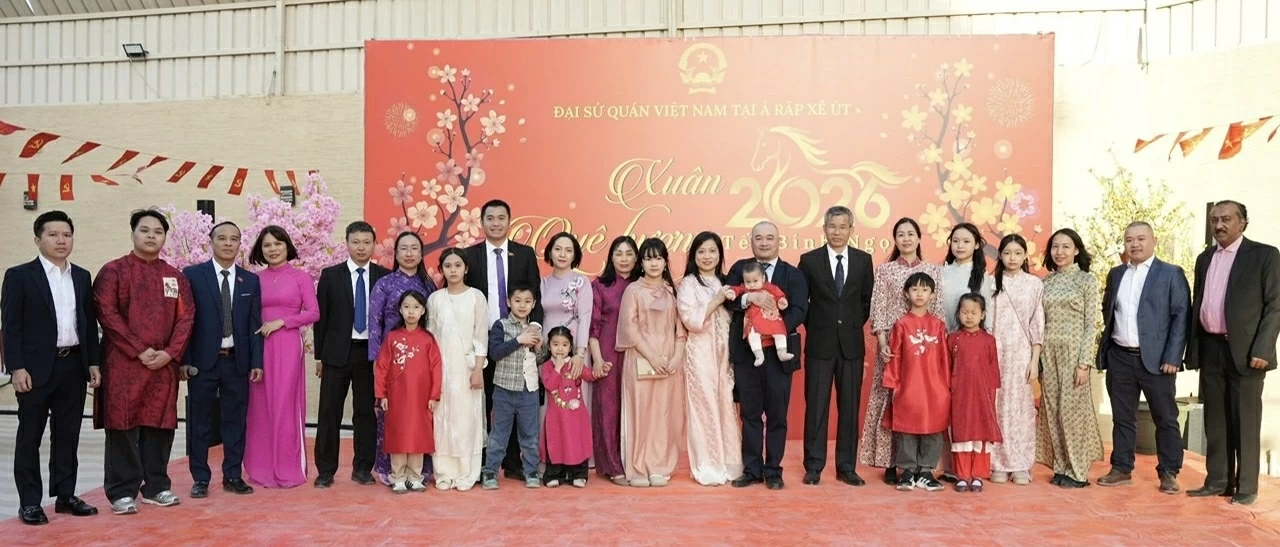 Exciting Spring Homeland program for Lunar New Year Tet Binh Ngo 2026 in Saudi Arabia Exciting Spring Homeland program for Lunar New Year Tet Binh Ngo 2026 in Saudi Arabia