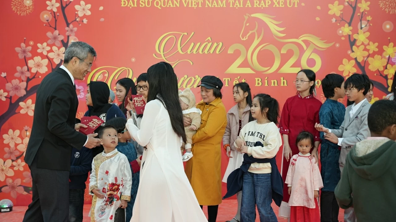 Exciting Spring Homeland program for Lunar New Year Tet Binh Ngo 2026 in Saudi Arabia Exciting Spring Homeland program for Lunar New Year Tet Binh Ngo 2026 in Saudi Arabia