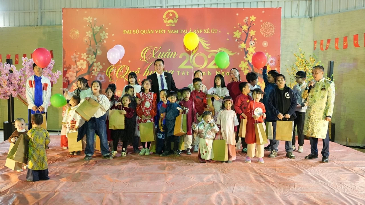 Exciting Spring Homeland program for Lunar New Year Tet Binh Ngo 2026 in Saudi Arabia Exciting Spring Homeland program for Lunar New Year Tet Binh Ngo 2026 in Saudi Arabia