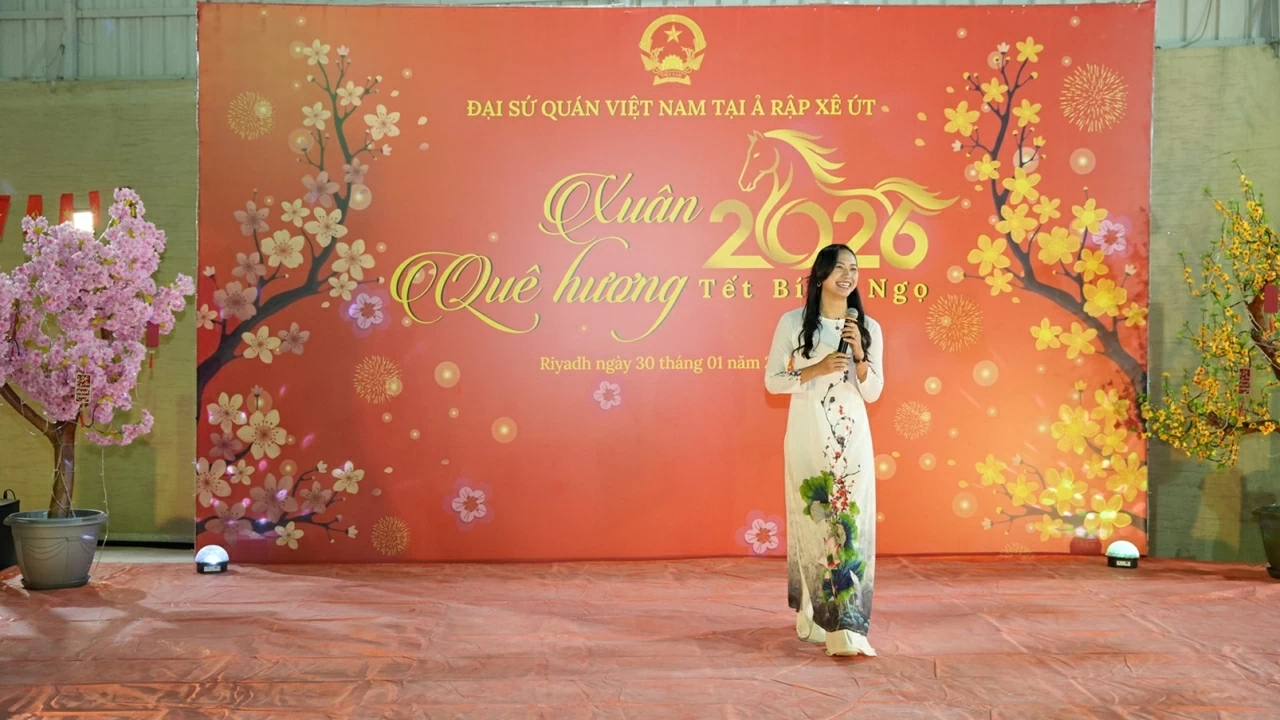 Exciting Spring Homeland program for Lunar New Year Tet Binh Ngo 2026 in Saudi Arabia Exciting Spring Homeland program for Lunar New Year Tet Binh Ngo 2026 in Saudi Arabia