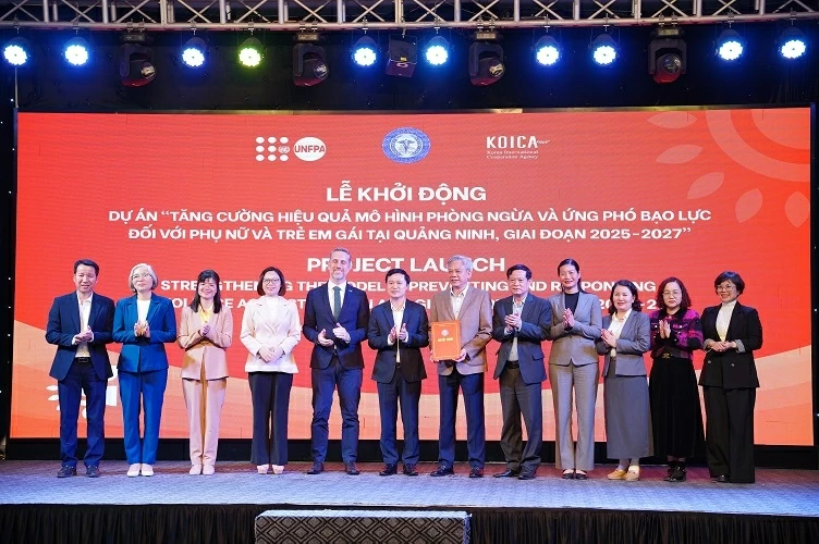 Launching project to strengthen prevention and response to violence against women and girls in Quang Ninh