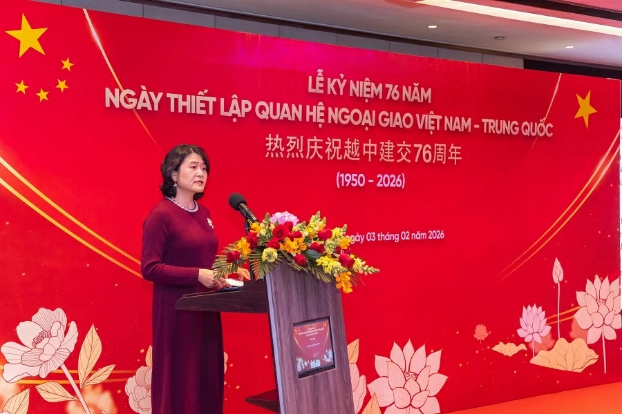Celebrating 76 years of Vietnam-China diplomatic relations and Homeland Spring 2026 in Guangzhou Celebrating 76 years of Vietnam-China diplomatic relations and Homeland Spring 2026 in Guangzhou