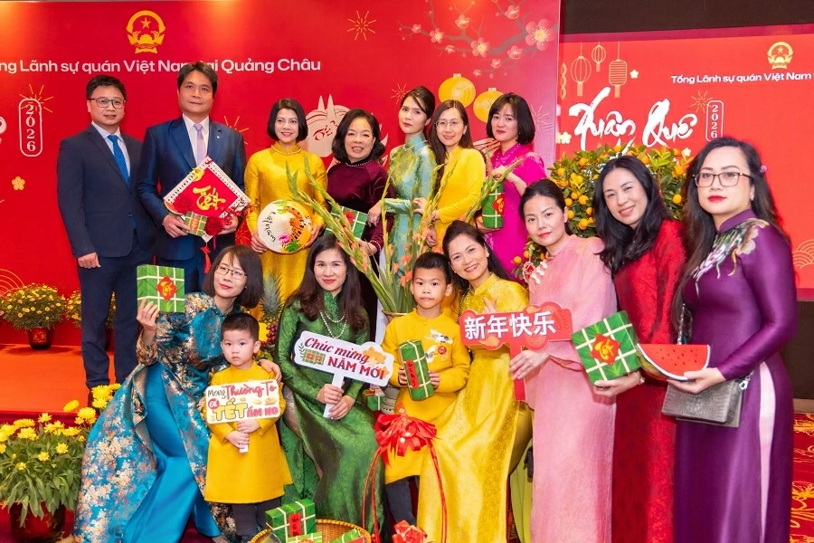Celebrating 76 years of Vietnam-China diplomatic relations and Homeland Spring 2026 in Guangzhou Celebrating 76 years of Vietnam-China diplomatic relations and Homeland Spring 2026 in Guangzhou