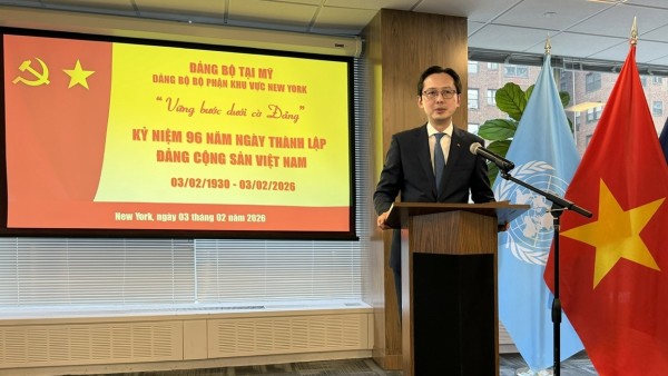 Vietnam’s Permanent Mission to the UN marks the 96th anniversary of the CPV’s founding