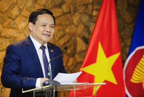 Celebrating the 96th anniversary of the founding of the Communist Party of Vietnam in Brazil