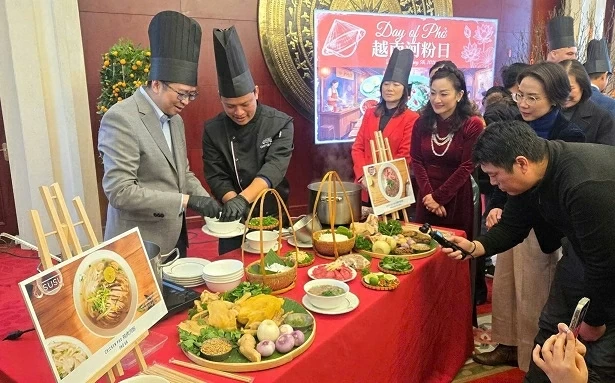 Vietnamese Pho captivates international diners in Beijing (China)