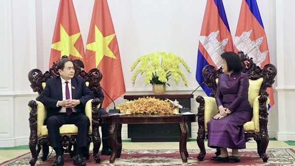 Vietnam always attaches importance to relations with Cambodia: NA Chairman Tran Thanh Man
