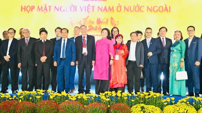 Ho Chi Minh City hosts Lunar New Year gathering of 1,000 overseas Vietnamese worldwide