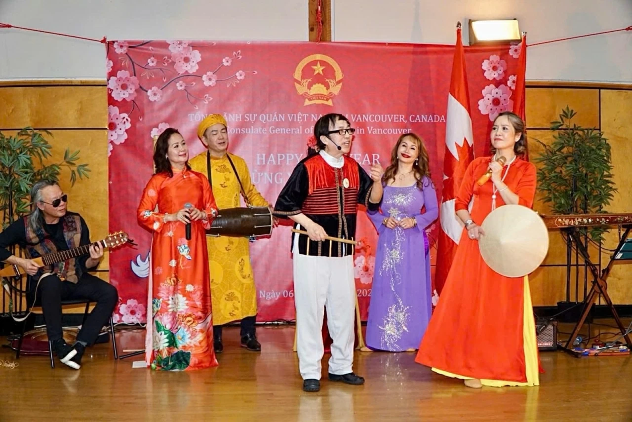 Spring Festival of the Vietnamese community in 2026: Strengthening the bonds of overseas Vietnamese in Vancouver, Canada