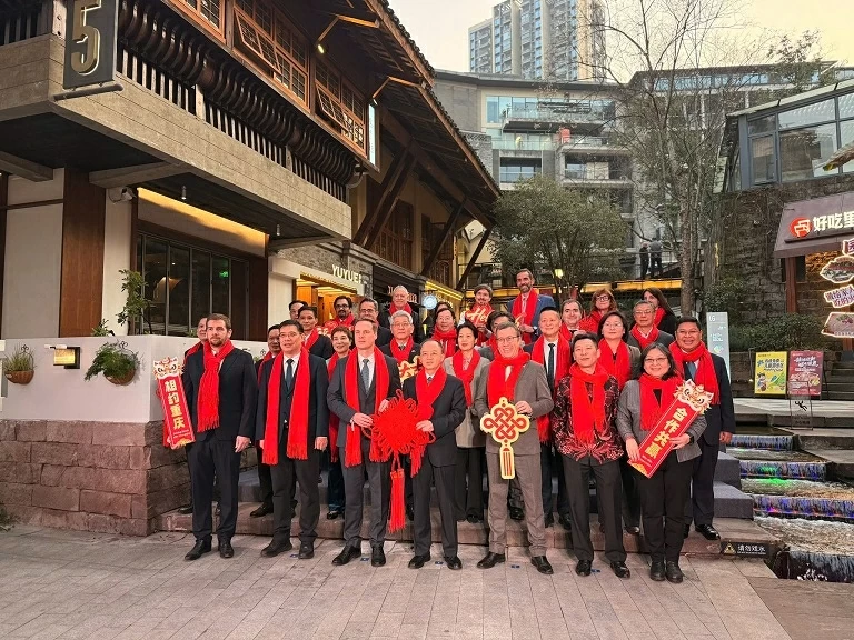 Promoting Vietnamese culture, cuisine, and products at the Chongqing International Spring Festival in China