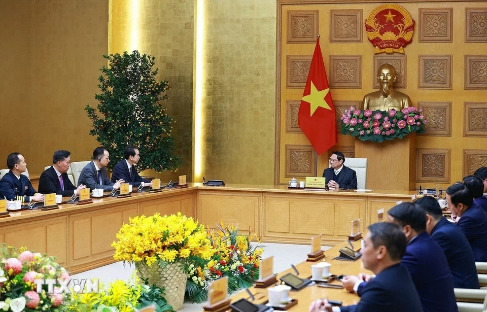 Prime Minister Pham Minh Chinh receives Chinese Ambassador to Vietnam He Wei
