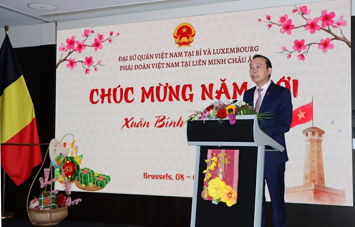 Vietnamese community celebrates Lunar New Year Binh Ngo 2026 in Belgium Vietnamese community celebrates Lunar New Year Binh Ngo 2026 in Belgium
