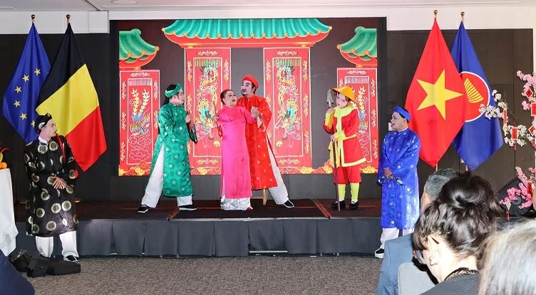 Vietnamese community celebrates Lunar New Year Binh Ngo 2026 in Belgium Vietnamese community celebrates Lunar New Year Binh Ngo 2026 in Belgium