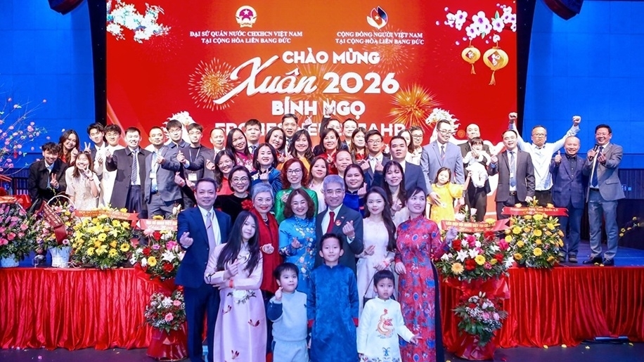 Vietnamese community in Germany joyfully welcomes the Lunar New Year of the Horse 2026