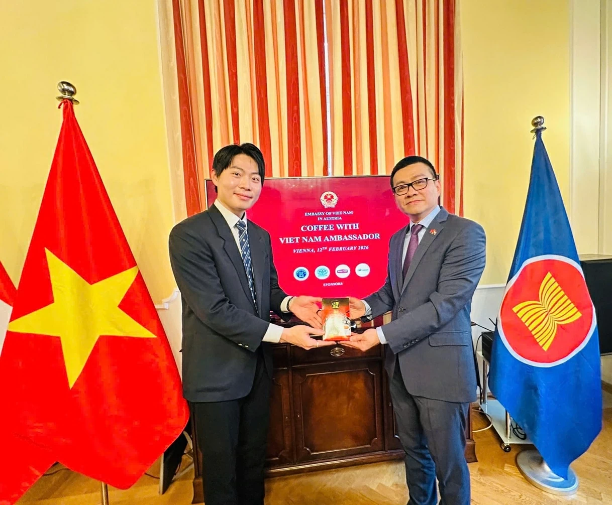 Embassy of Vietnam in Austria: Spreading Vietnam's story through the 'Coffee with the Ambassador' initiative