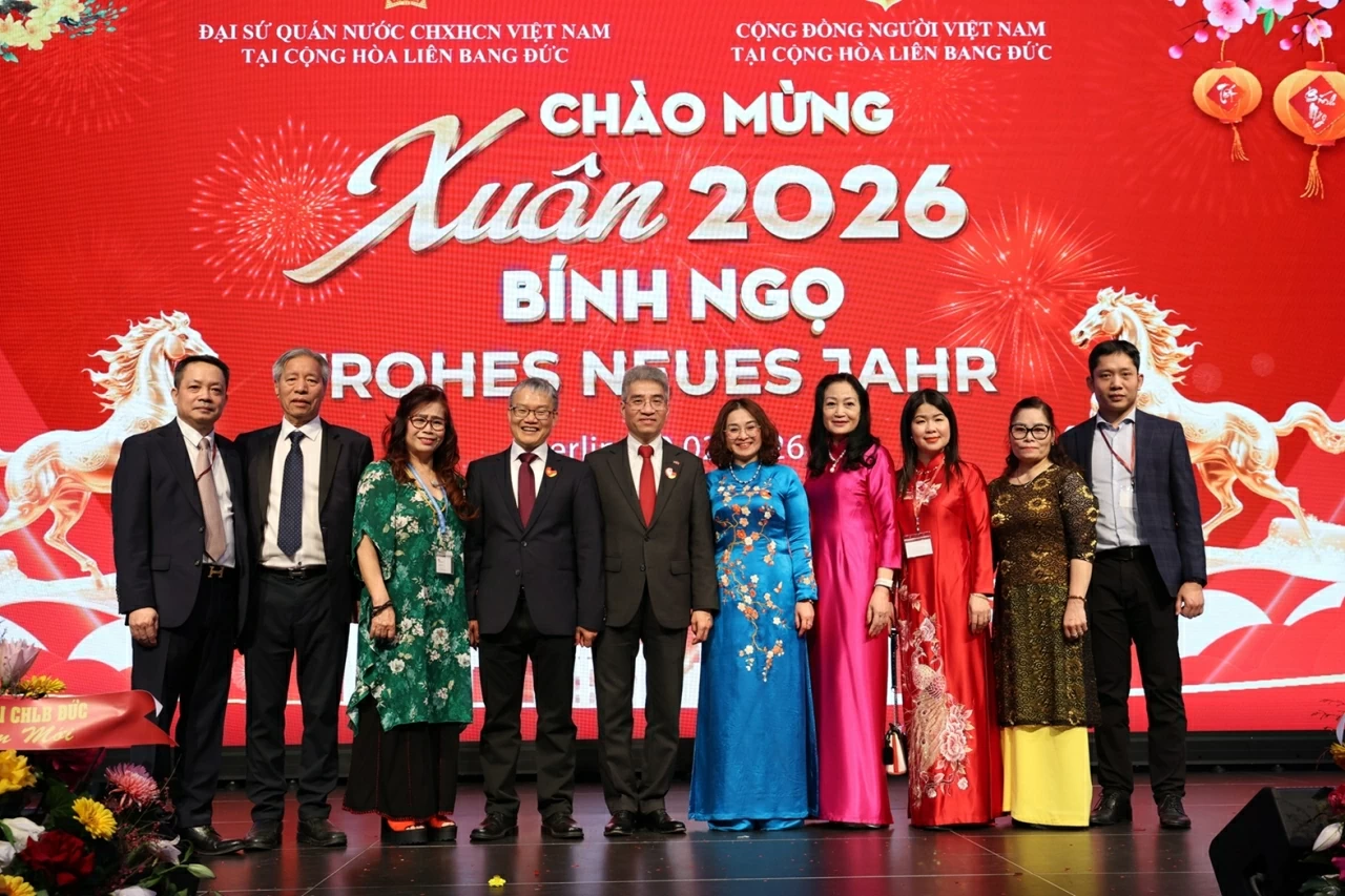 Vietnamese community in Germany joyfully welcomes the Lunar New Year of the Horse 2026
