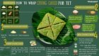 Honoring tradition of making Chung cakes for Lunar New Year