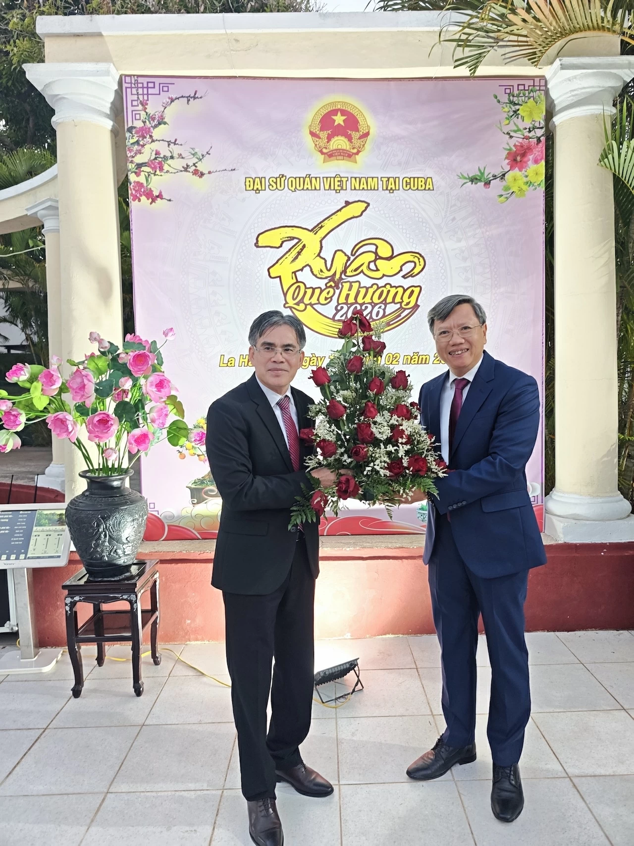 Warm Community Tet celebration of Lunar New Year Binh Ngo in Cuba