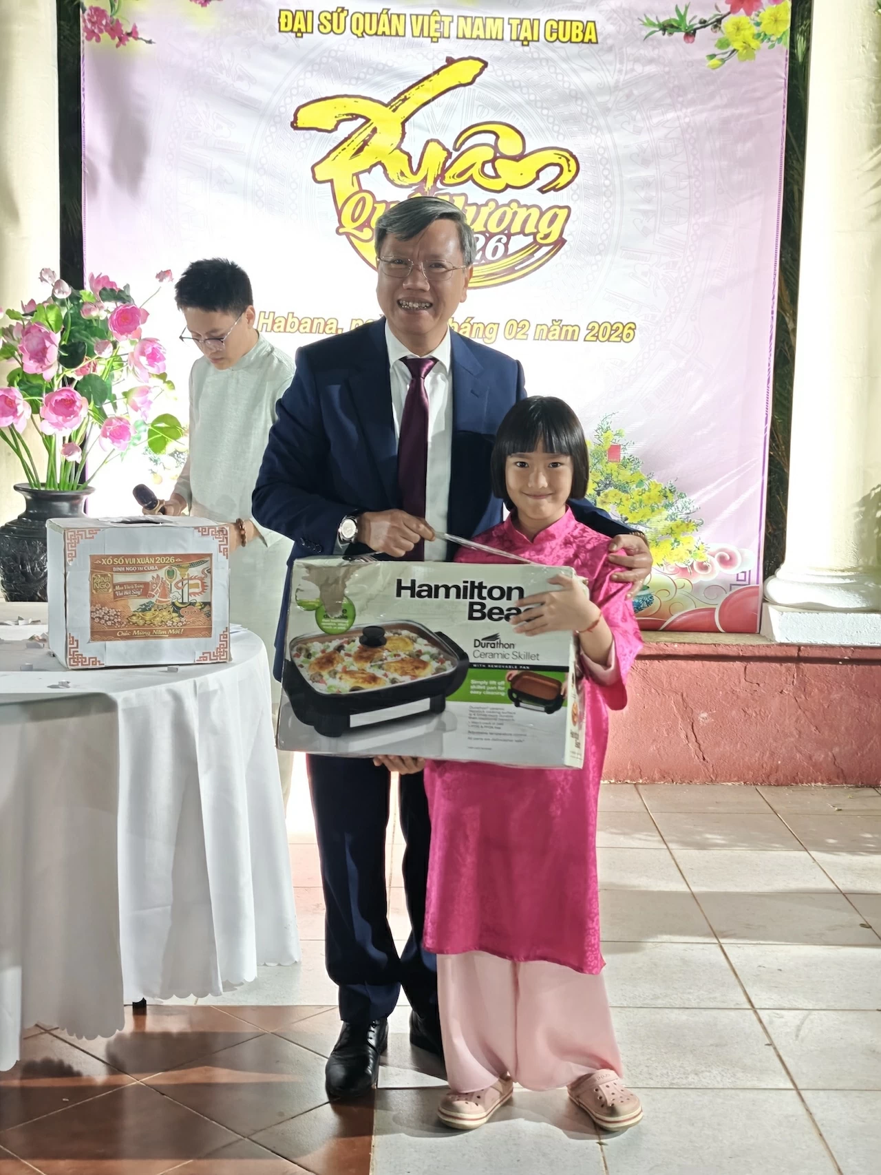 Warm Community Tet celebration of Lunar New Year Binh Ngo in Cuba