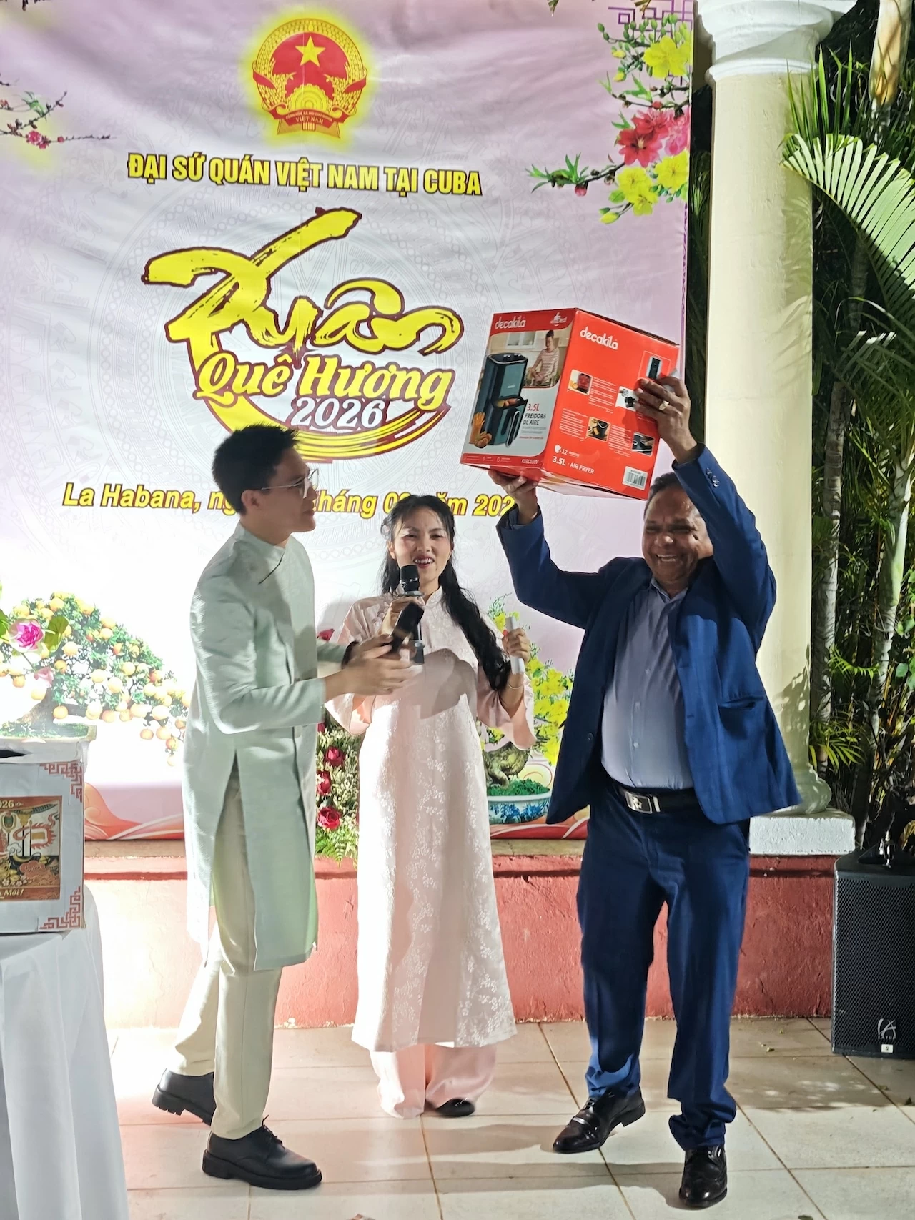 Warm Community Tet celebration of Lunar New Year Binh Ngo in Cuba