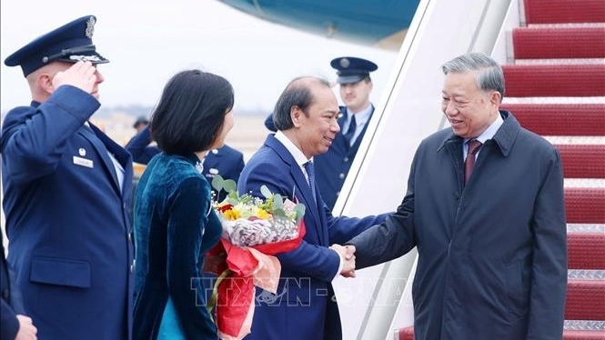 General Secretary To Lam arrives in Washington, D.C. for Inaugural Meeting of Gaza Board of Peace