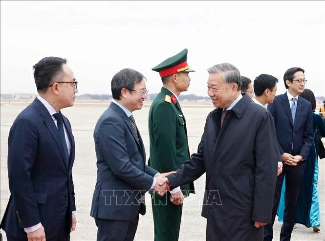 General Secretary To Lam arrives in Washington, D.C. for Inaugural Meeting of Gaza Board of Peace