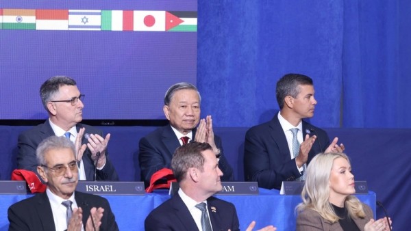 Party General Secretary To Lam attends inaugural meeting of Gaza Board of Peace in US