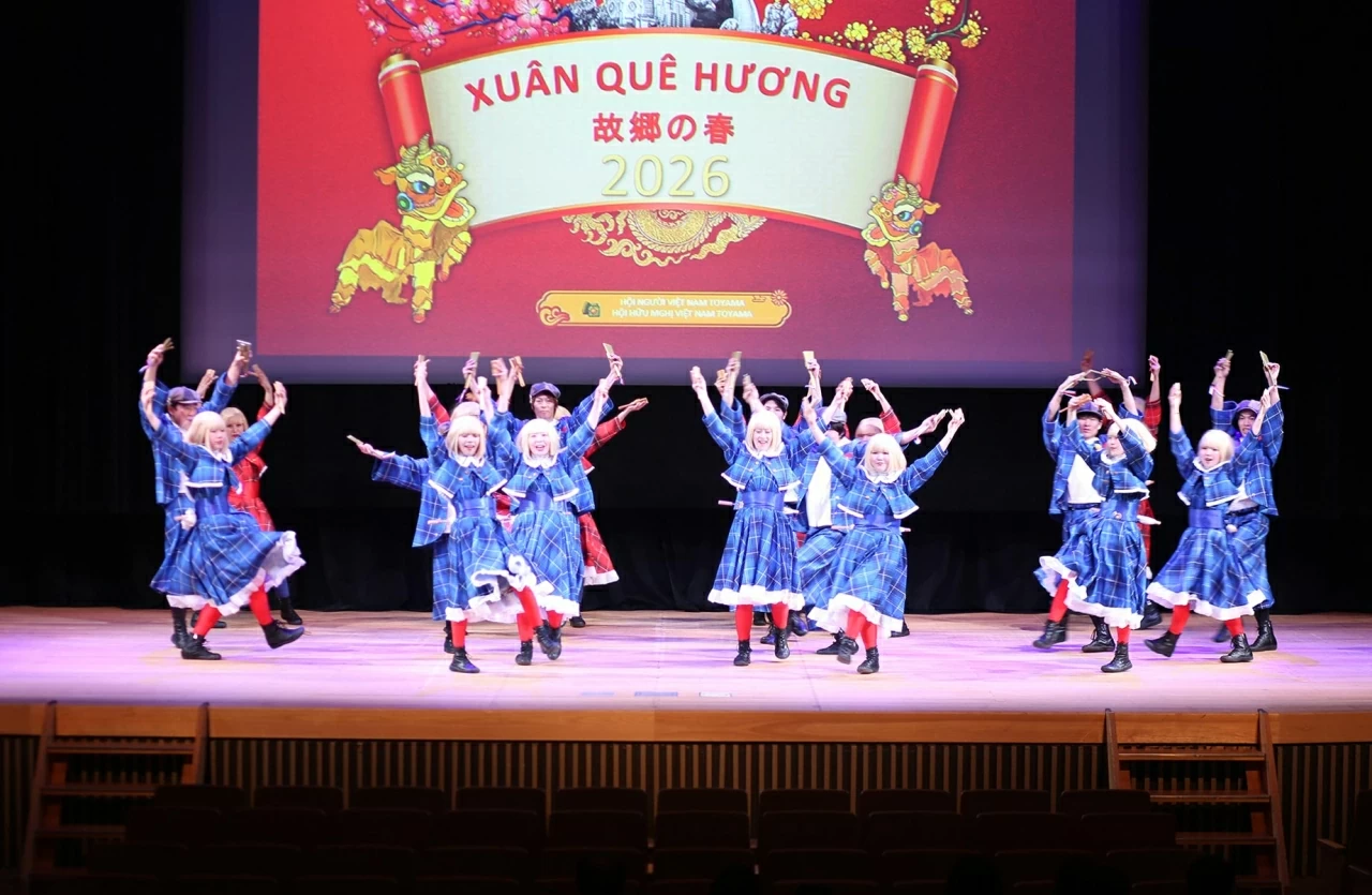 Homeland Spring 2026 in Japan's Toyama: Connecting the community, spreading Vietnamese culture