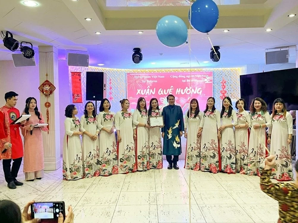 Vietnamese community in Belarus celebrates Lunar New Year 2026 Vietnamese community in Belarus celebrates Lunar New Year 2026