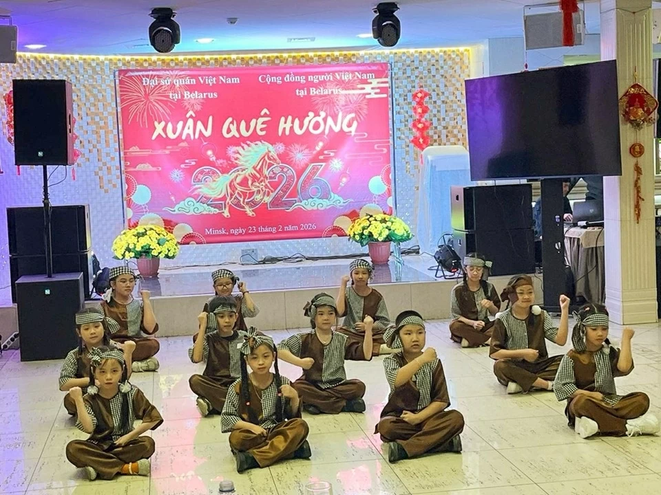Vietnamese community in Belarus celebrates Lunar New Year 2026 Vietnamese community in Belarus celebrates Lunar New Year 2026