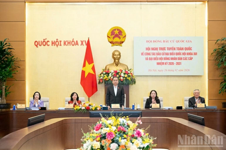 National online conference on implementing the election of National Assembly and People's Council deputies