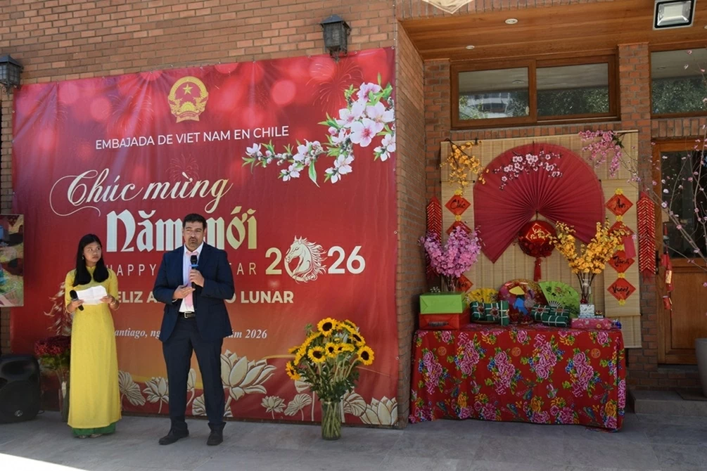 Vietnamese Embassy in Chile celebrates Lunar New Year, marks 55 years of diplomatic ties