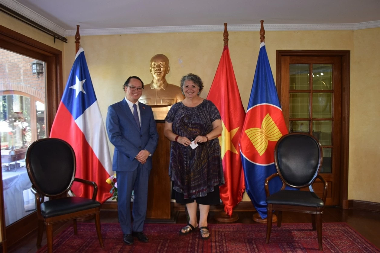 Vietnamese Embassy in Chile celebrates Lunar New Year, marks 55 years of diplomatic ties Vietnamese Embassy in Chile celebrates Lunar New Year, marks 55 years of diplomatic ties