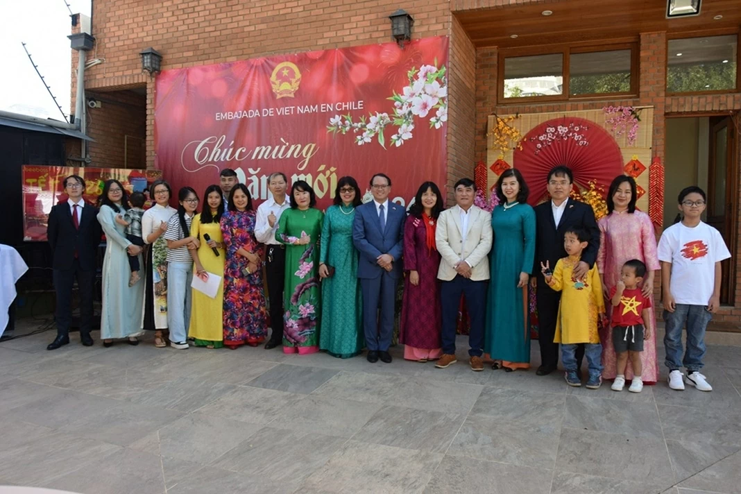 Vietnamese Embassy in Chile celebrates Lunar New Year, marks 55 years of diplomatic ties