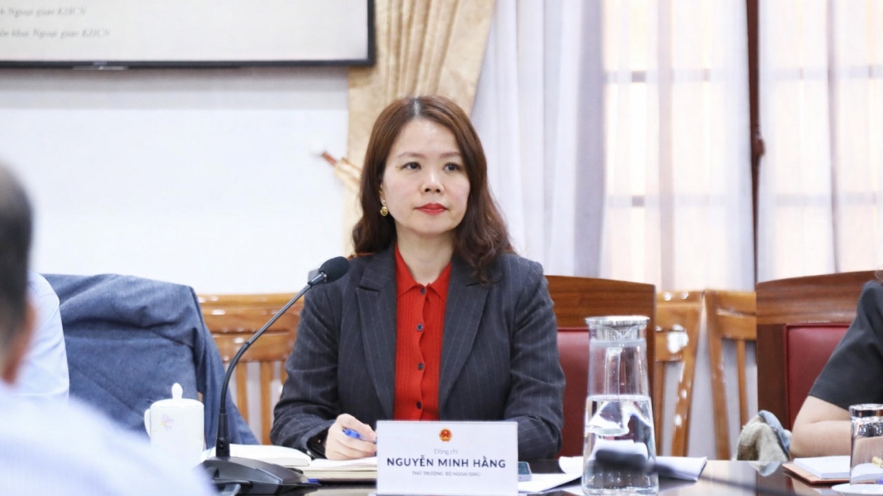 Deputy FM Nguyen Minh Hang chairs meeting on enhancing economic diplomacy to foster growth momentum after 14th National Party Congress