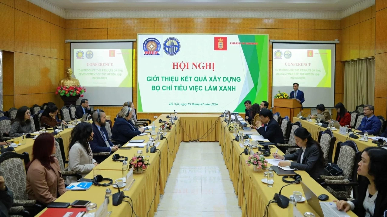 Denmark supports Vietnam in completing the Green Jobs Statistical Indicators