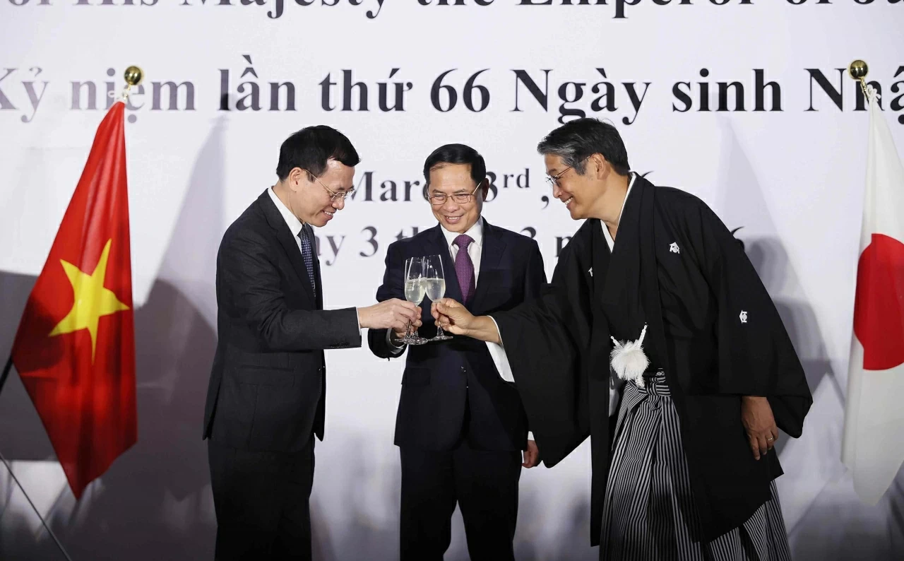 Celebration of Emperor Naruhito's birthday highlights strengthened Vietnam–Japan comprehensive strategic partnership Celebration of Emperor Naruhito's birthday highlights strengthened Vietnam–Japan comprehensive strategic partnership