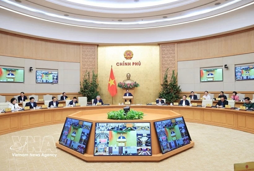 PM Pham Minh Chinh chairs Governments regular meeting, emphasises on positive socio-economic development PM Pham Minh Chinh chairs Governments regular meeting, emphasises on positive socio-economic development
